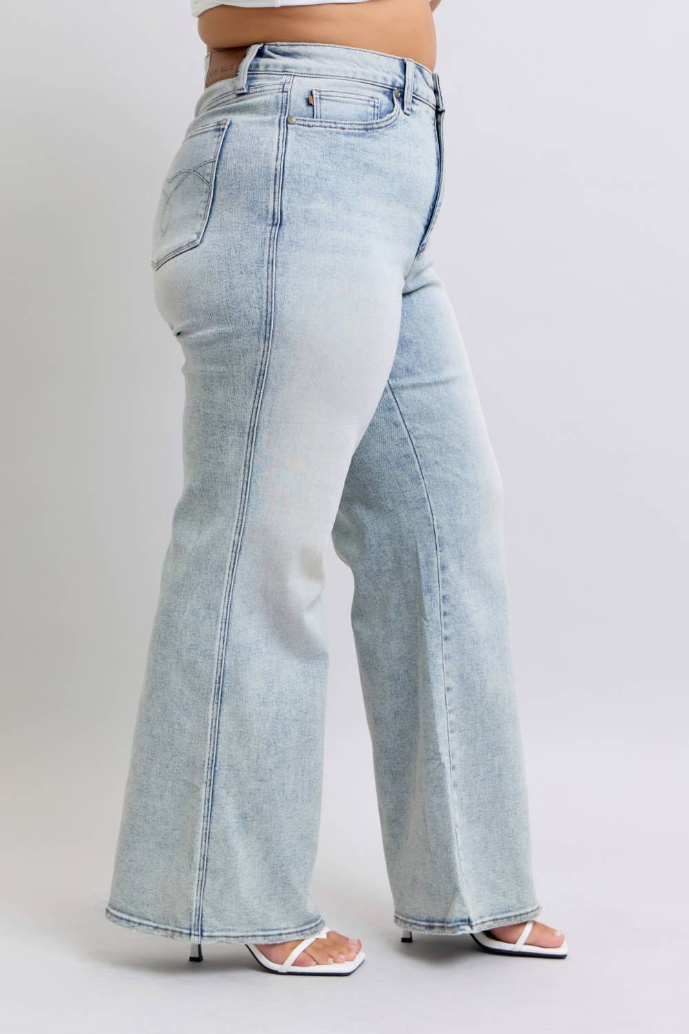 Judy Blue Jeans Tummy Control Retro Wide - Plus