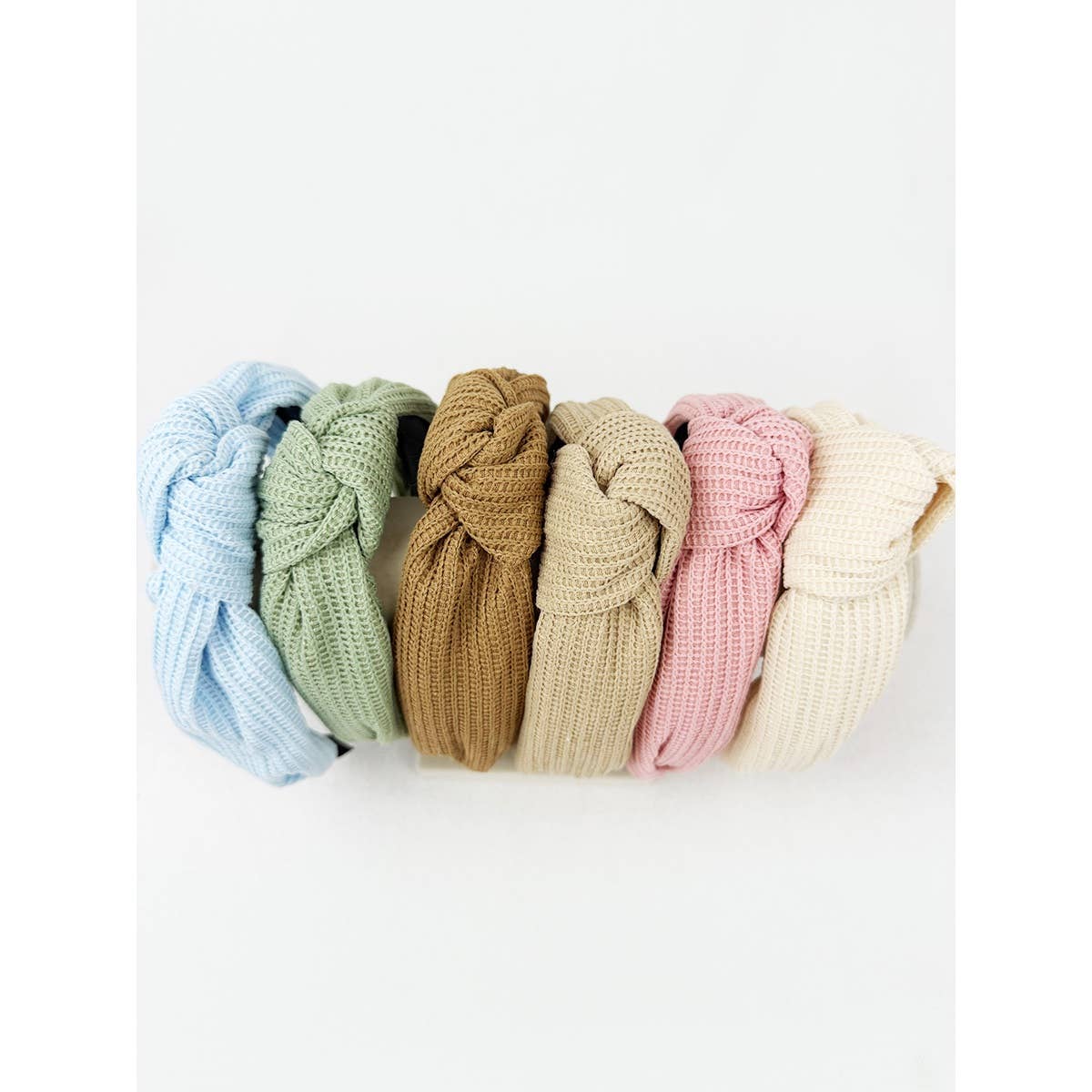 Waffle Knit Knot Headband