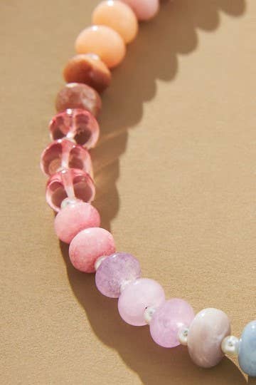 Noelle Stone Bead Necklace