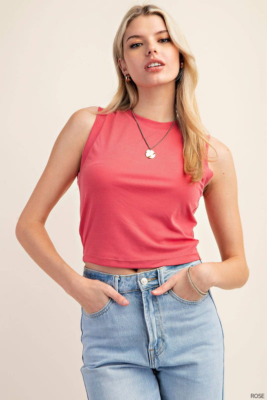 Ribbed Crop Top