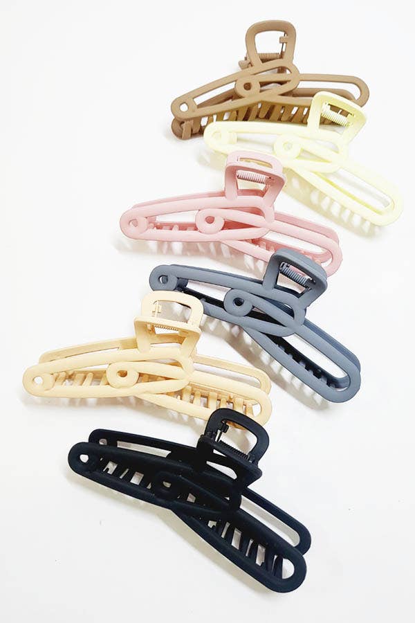 Safety Pin Hair Claw Clip