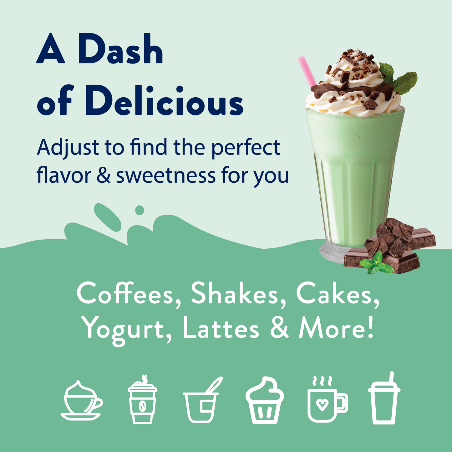 Dippin' Dots® Mint Chocolate Ice Cream Syrup