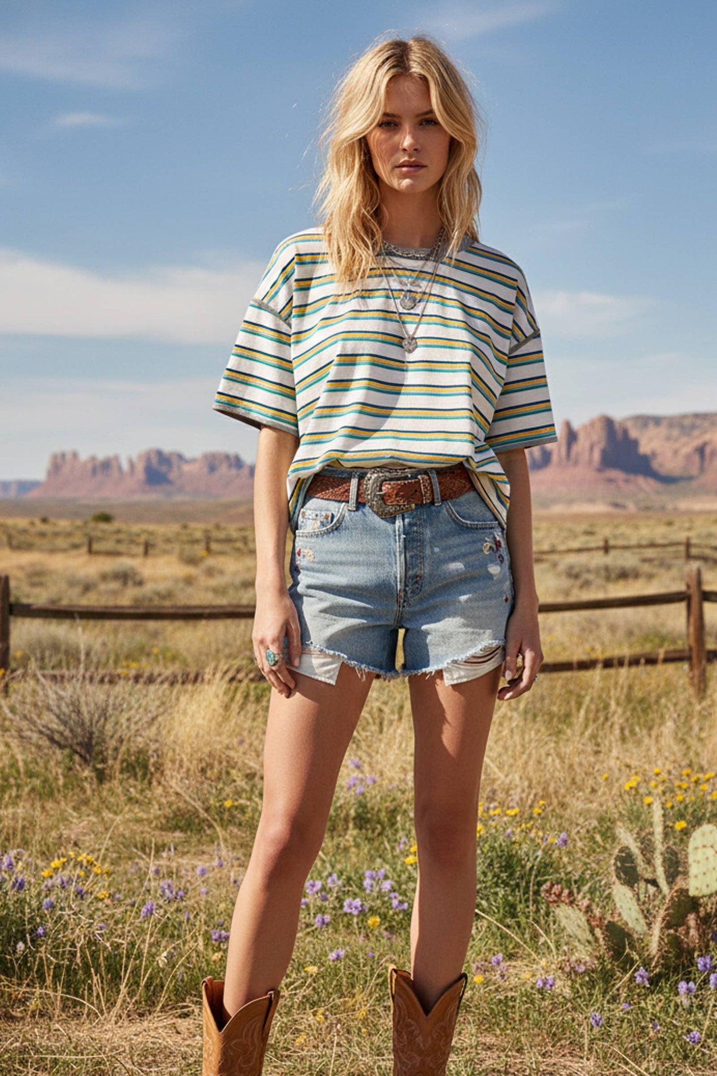 Flowy Striped Top