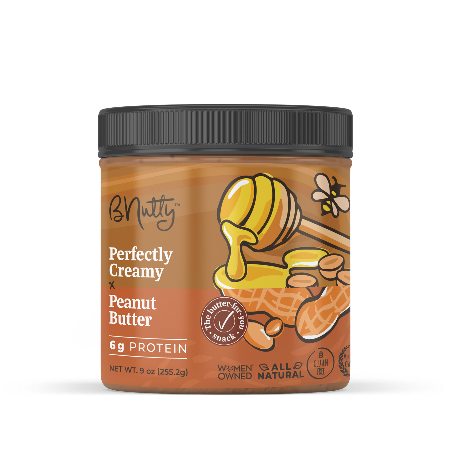 Perfectly Creamy BNutty Peanut Butter - 9oz