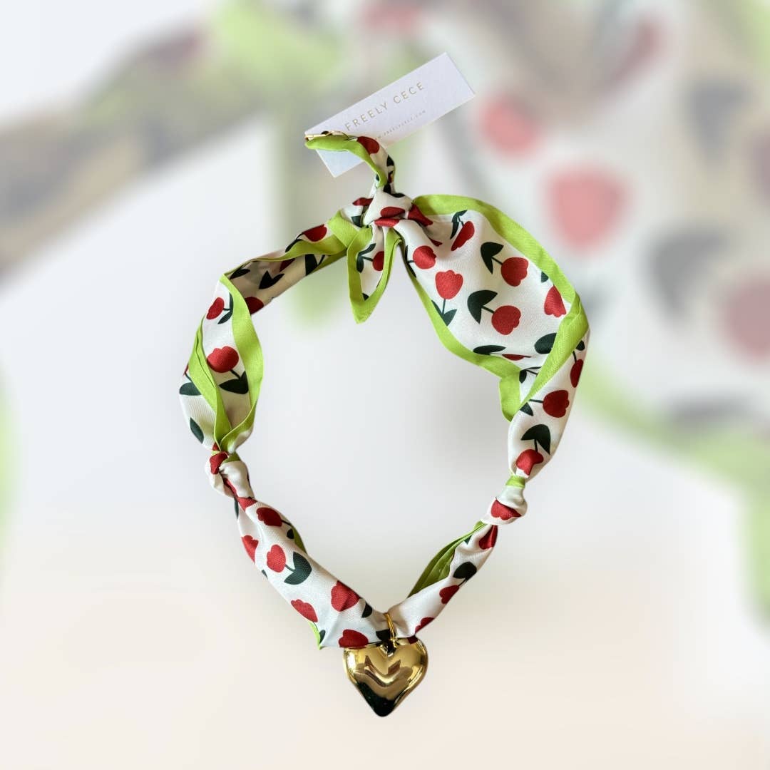 Scarf Charm Necklace 