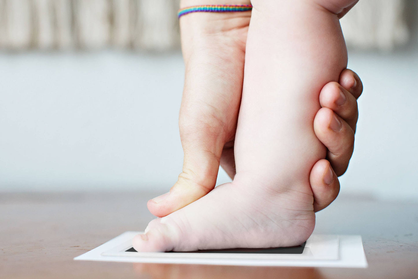 My First Babyprints Double-Sided Picture Christmas Ornament