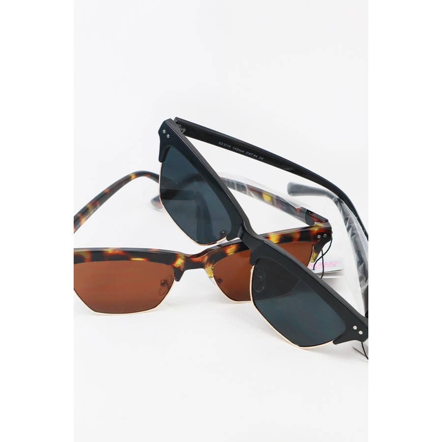 Classic Rectangular Sunglasses