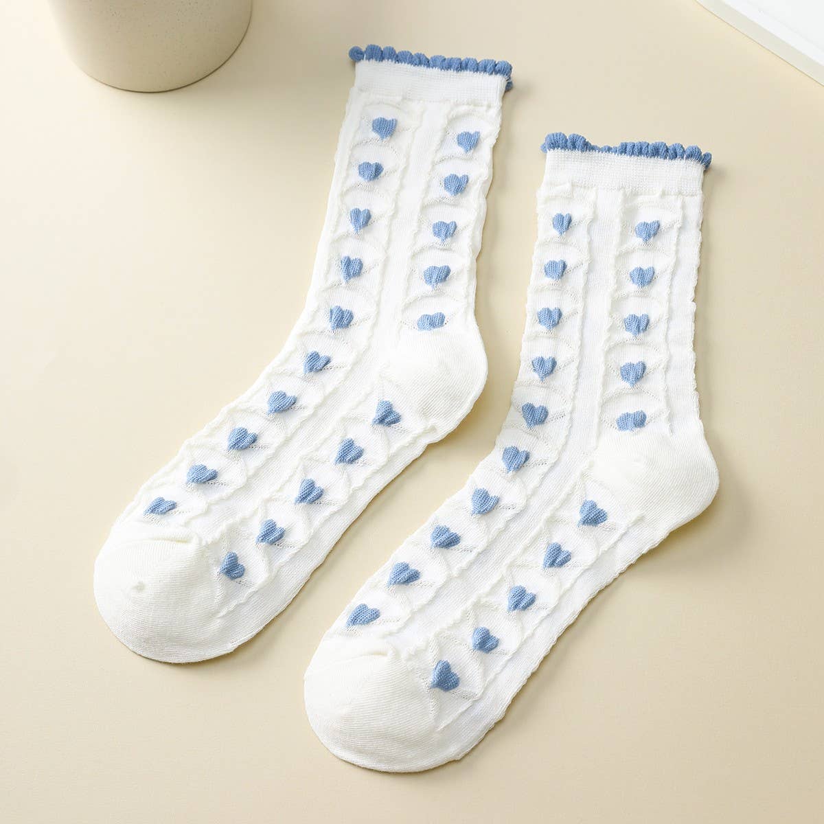 Embroidered Crew Sock