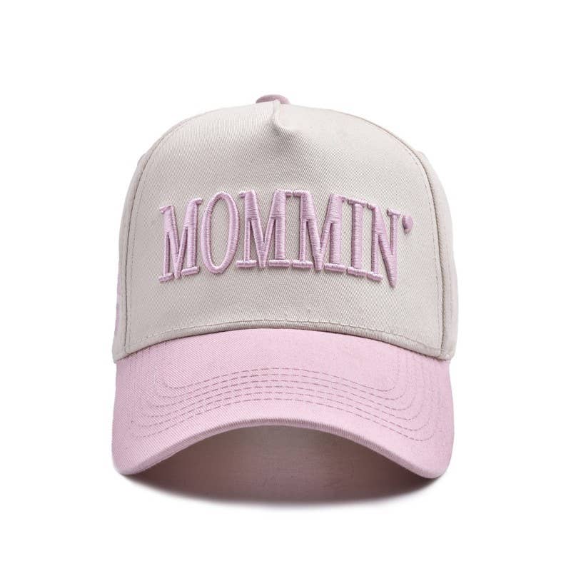 MOMMIN' Embroidered Trucker Hat