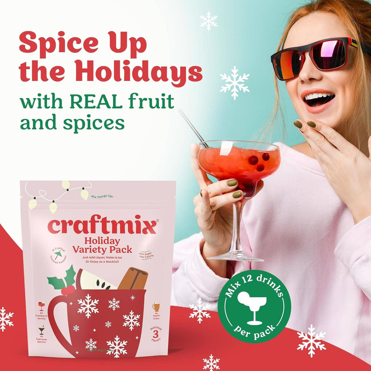 Seasonal Variety Pack Cocktail Mixers
