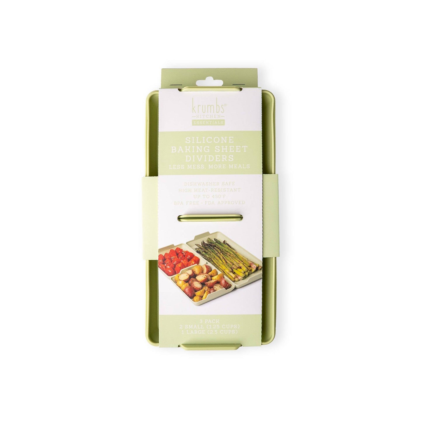 Krumbs Kitchen Silicone Baking Sheet Dividers