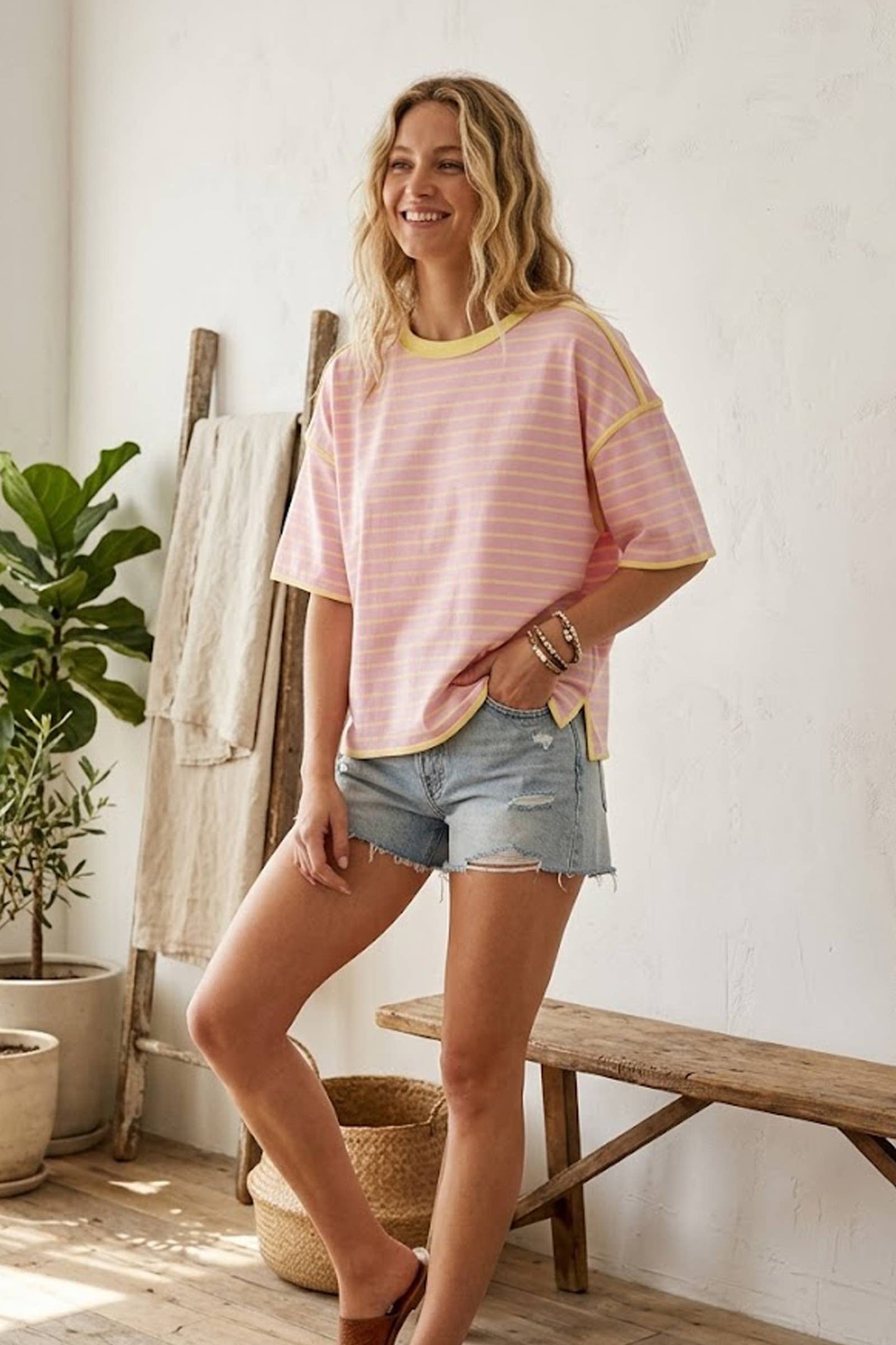 Marlee Striped Tee