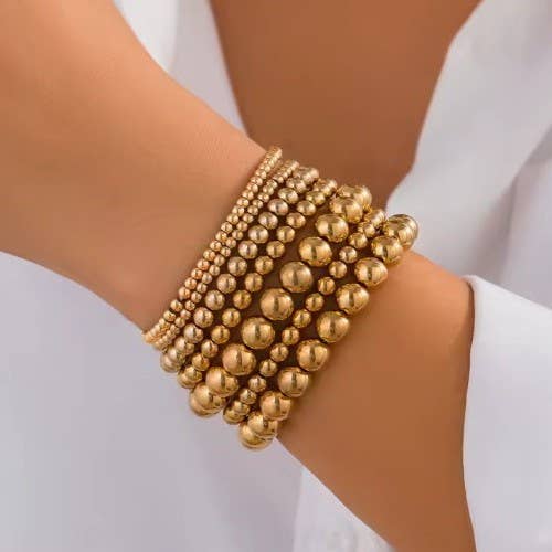 Classic Bead Stretch Bracelet