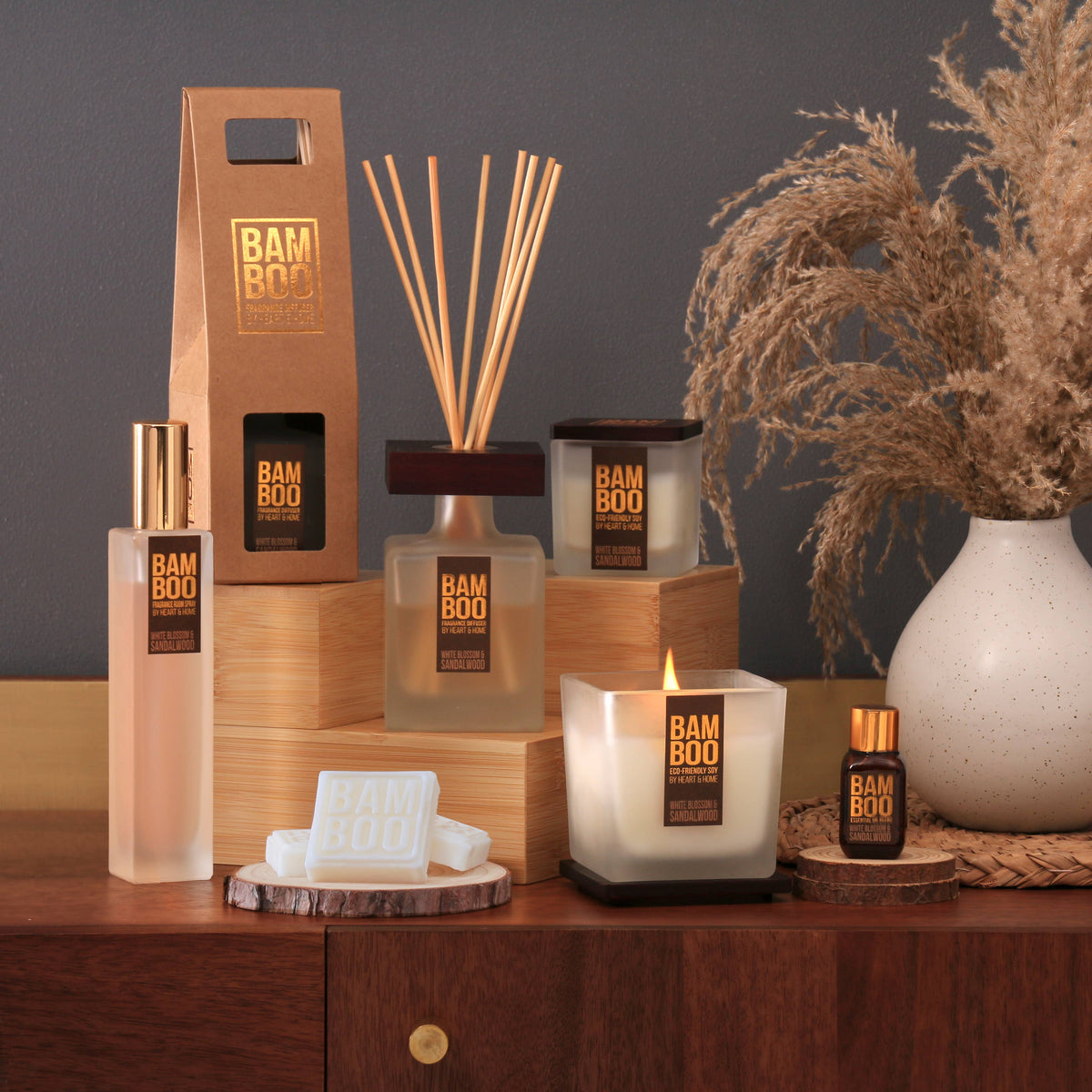 Reed Diffuser - White Blossom & Sandalwood