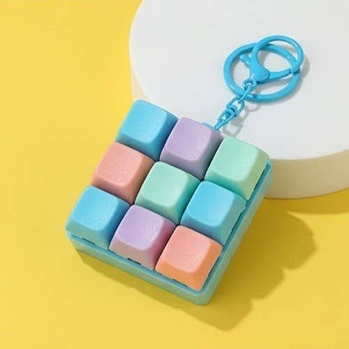 Keyboard Fidget Keychain