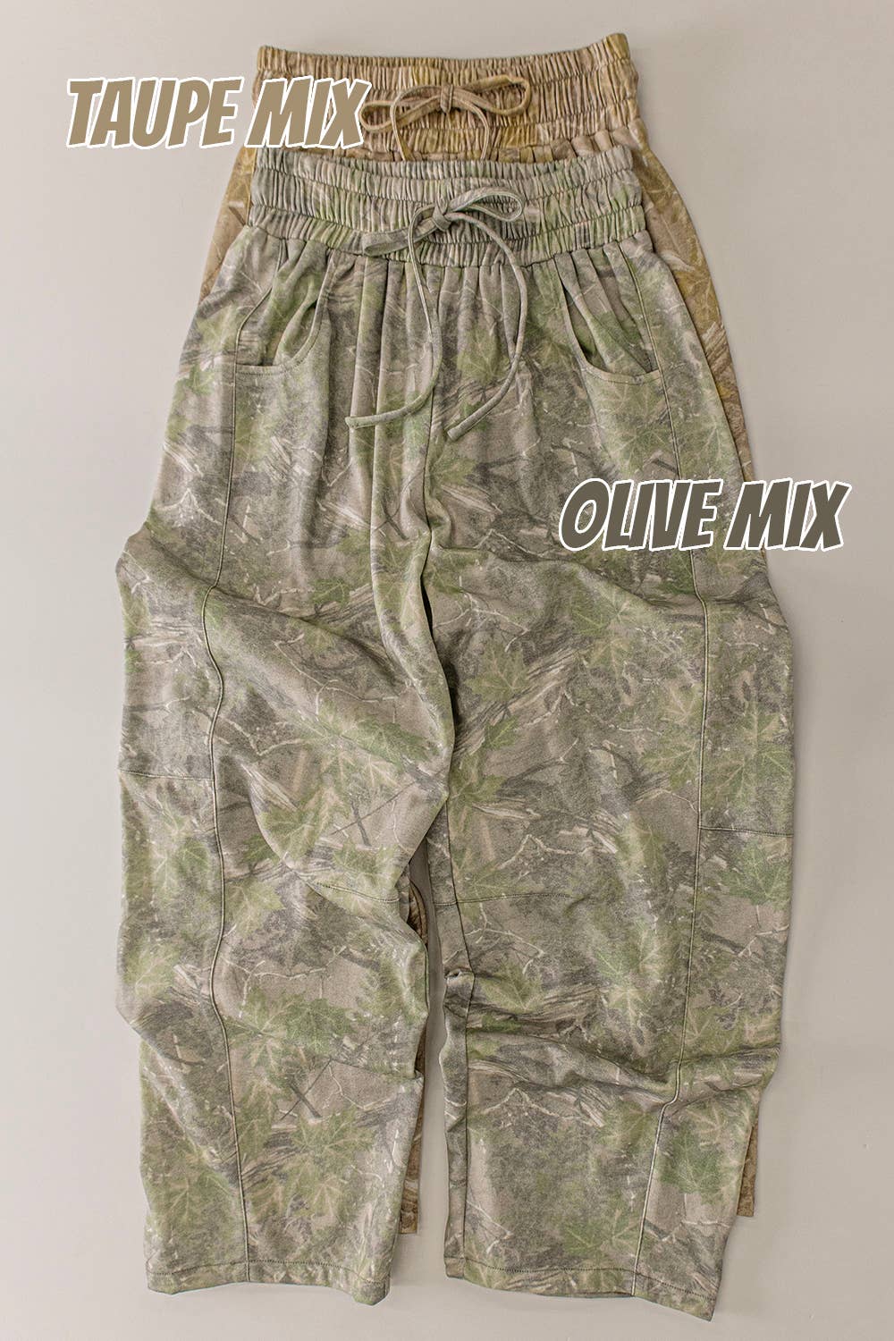 Camo Barrel Pants