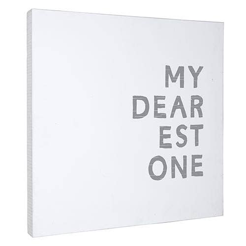 My Dearest One Wall Decor 24x24