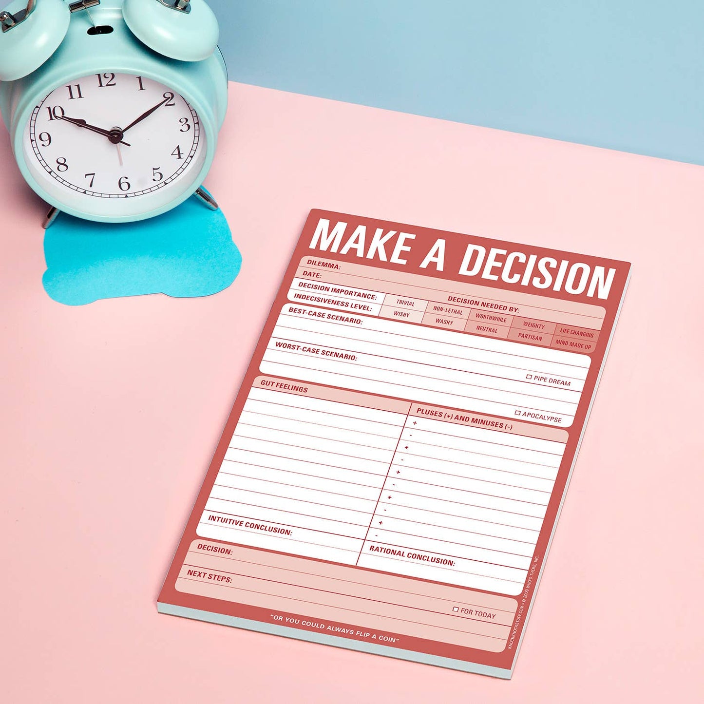 Make a Decision Pad (Red)