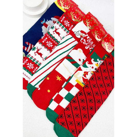 Christmas Theme Socks