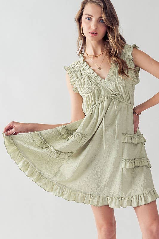 Tiered Ruffle Dress