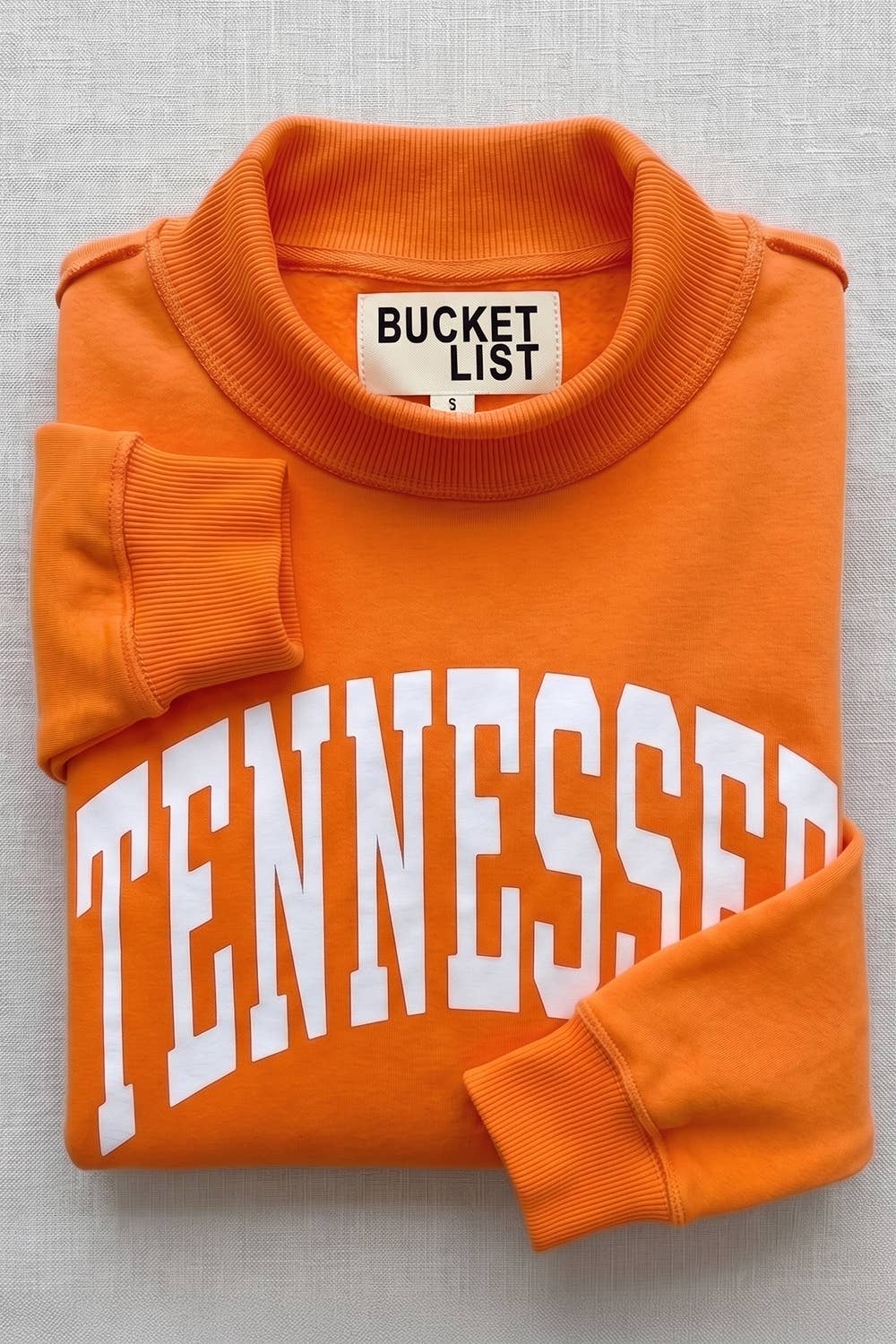 'TENNESSEE & TN' Reversible Mockneck
