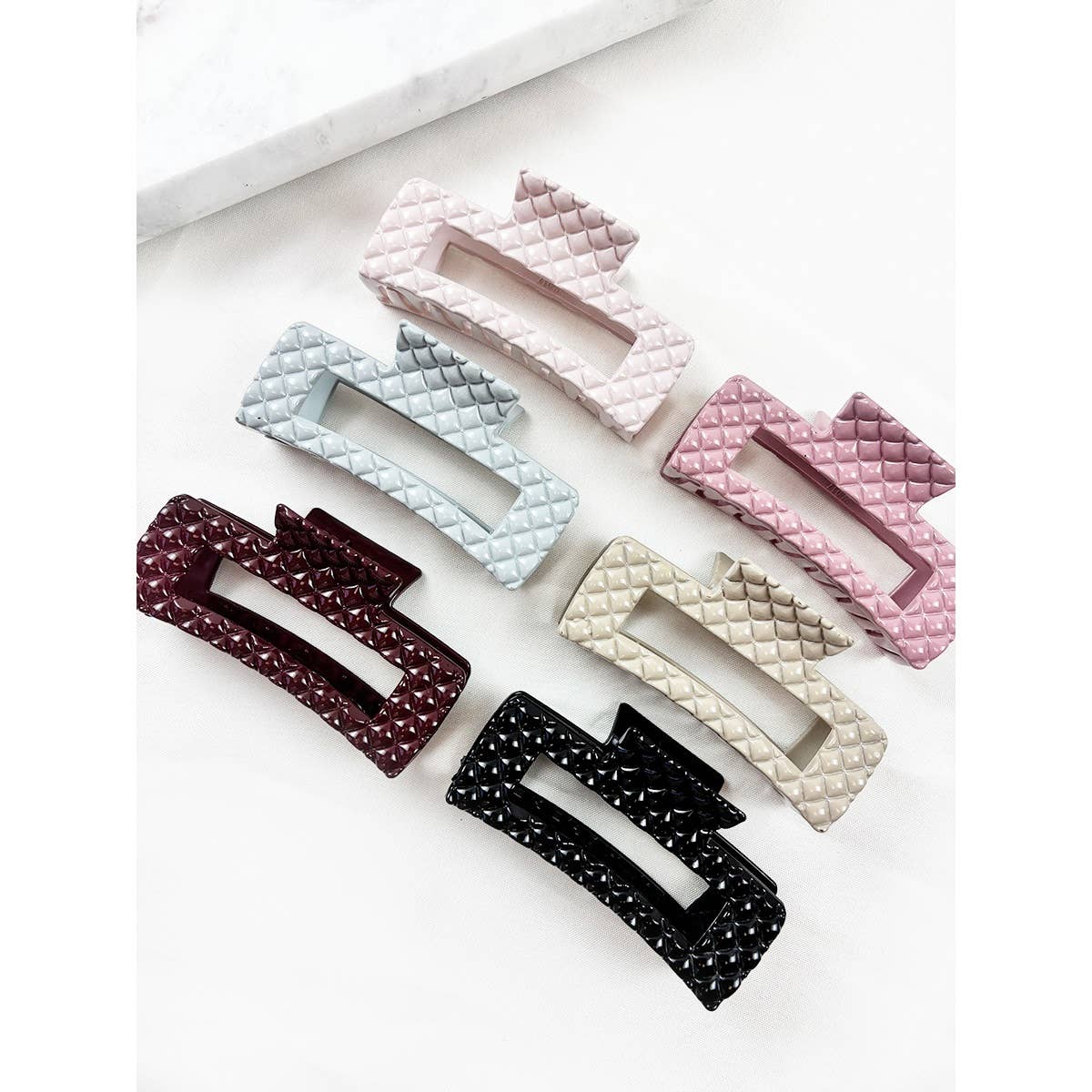 Embossed Cut Out Claw Clip