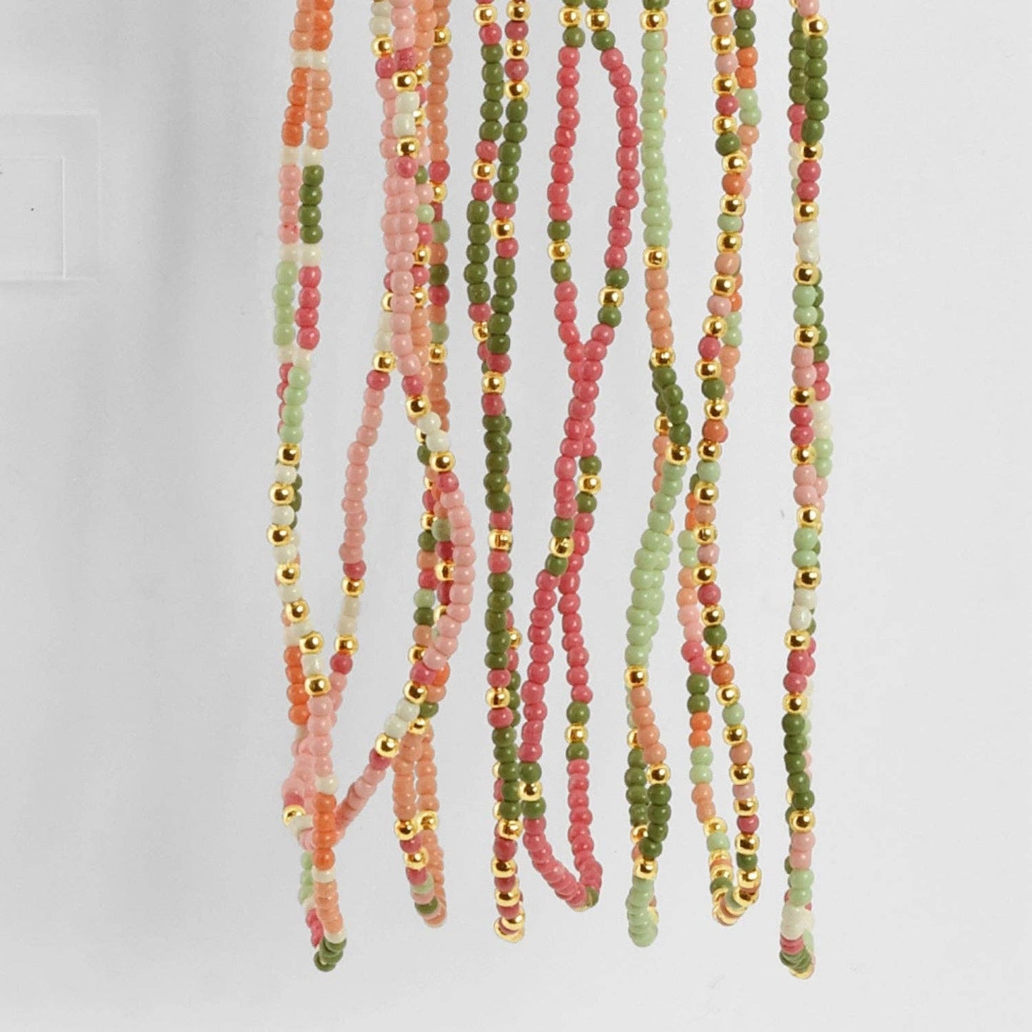 Splendid Iris Seed Bead Necklaces