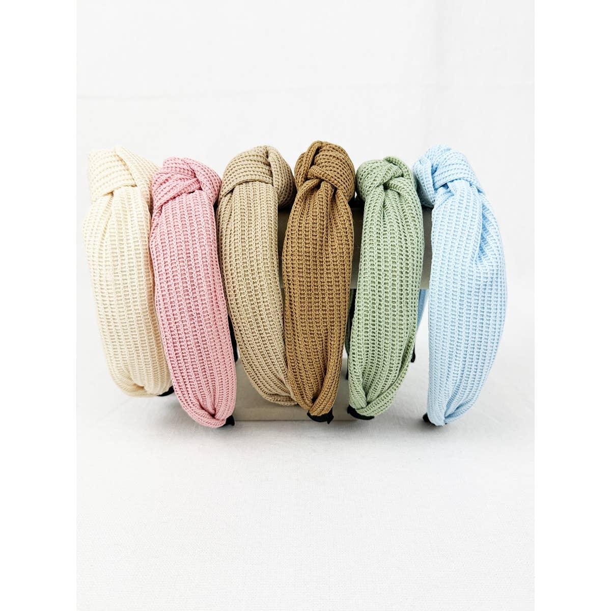Waffle Knit Knot Headband