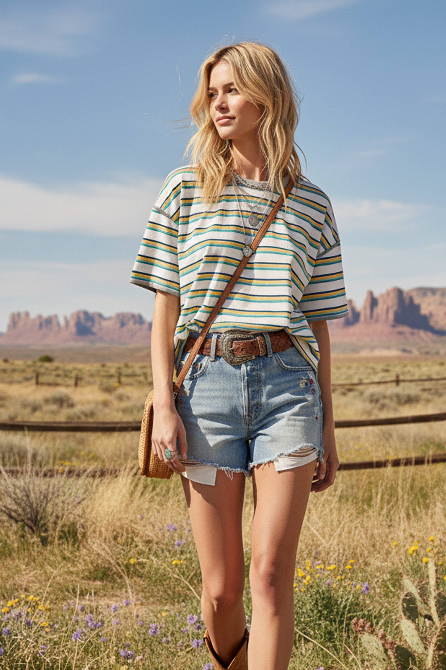 Flowy Striped Top