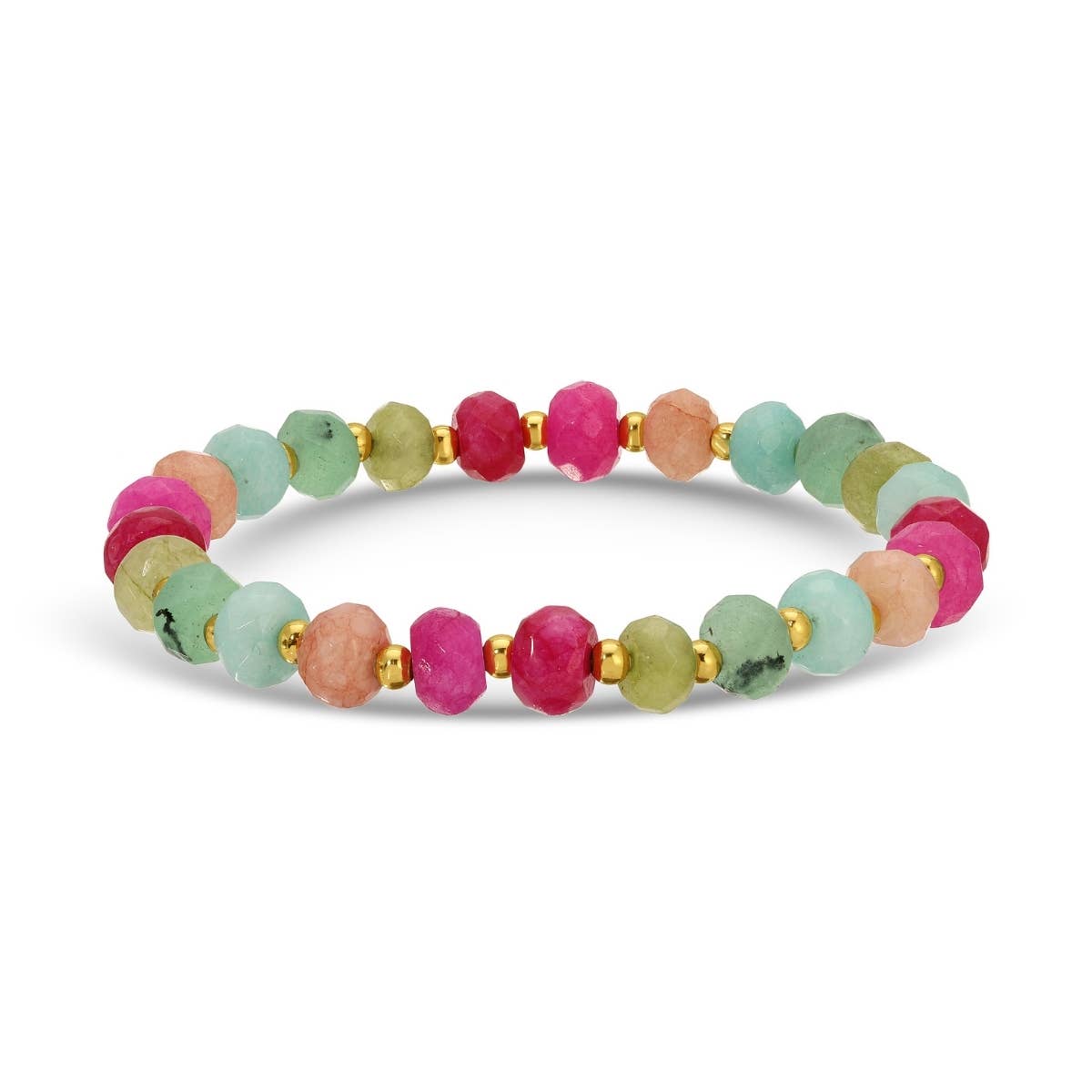Rainbow Stone Bracelets 8mm