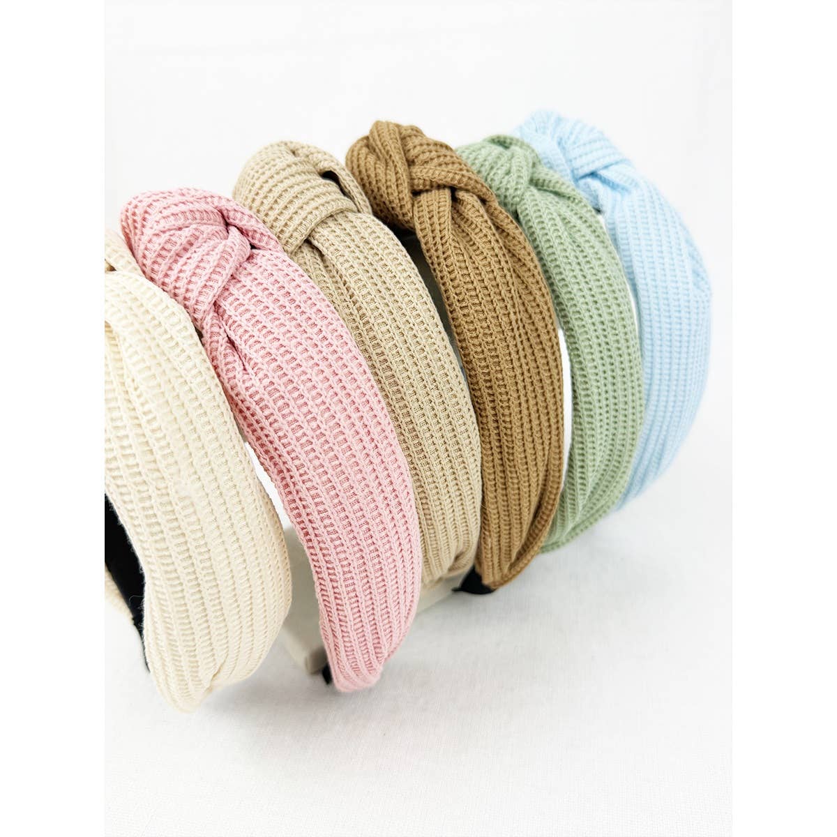 Waffle Knit Knot Headband