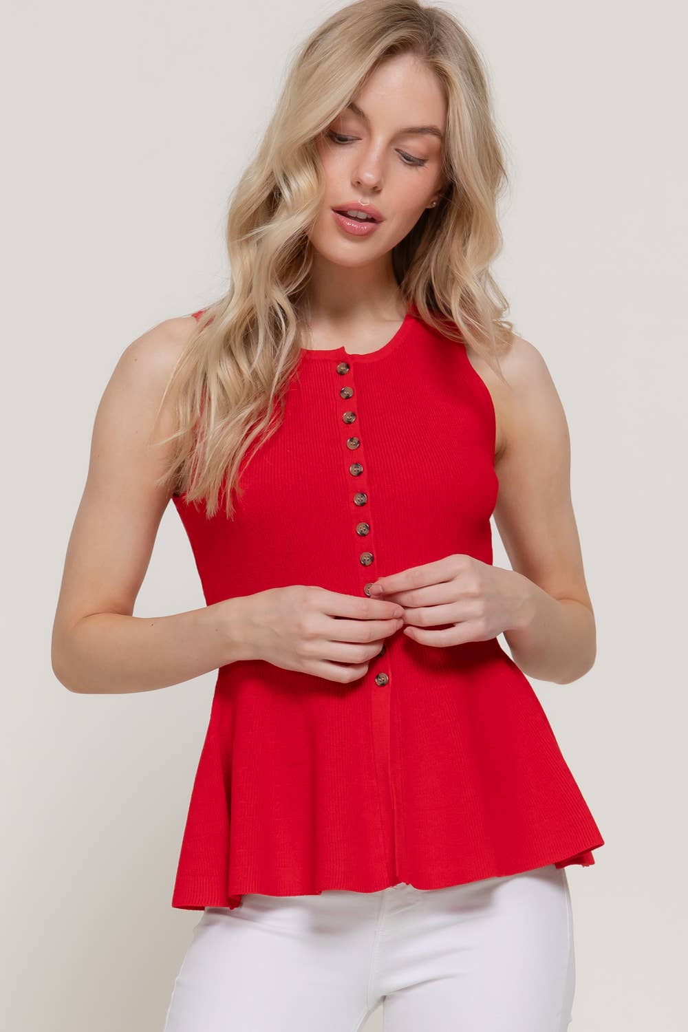 Brooklyn Peplum Top