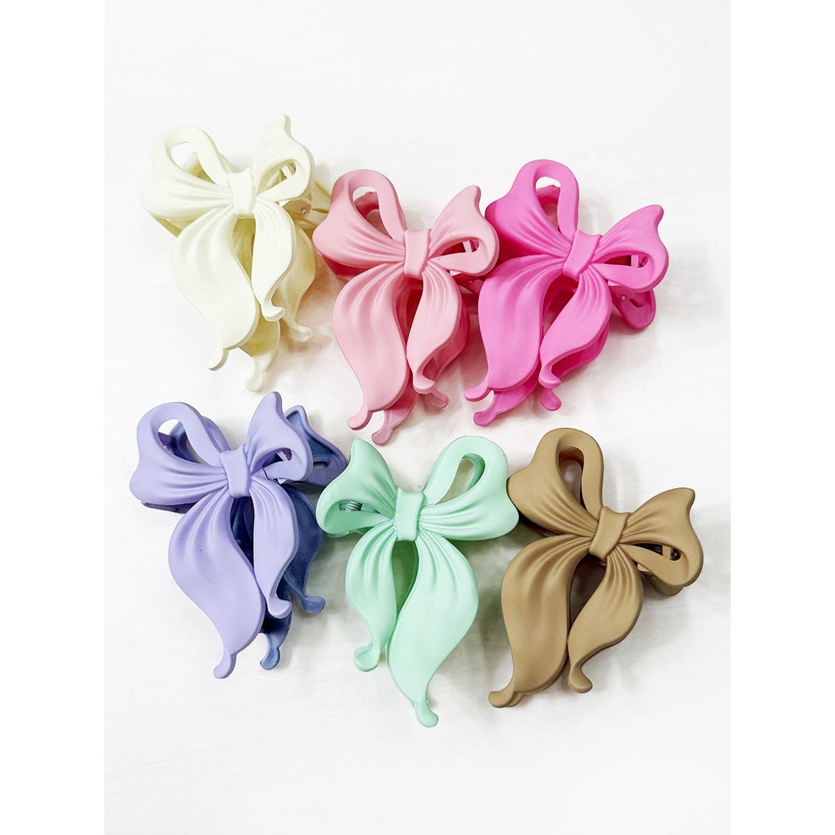 Small Bow Hair Clip Claw