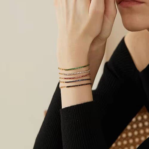 18K Mix Chain Bracelet