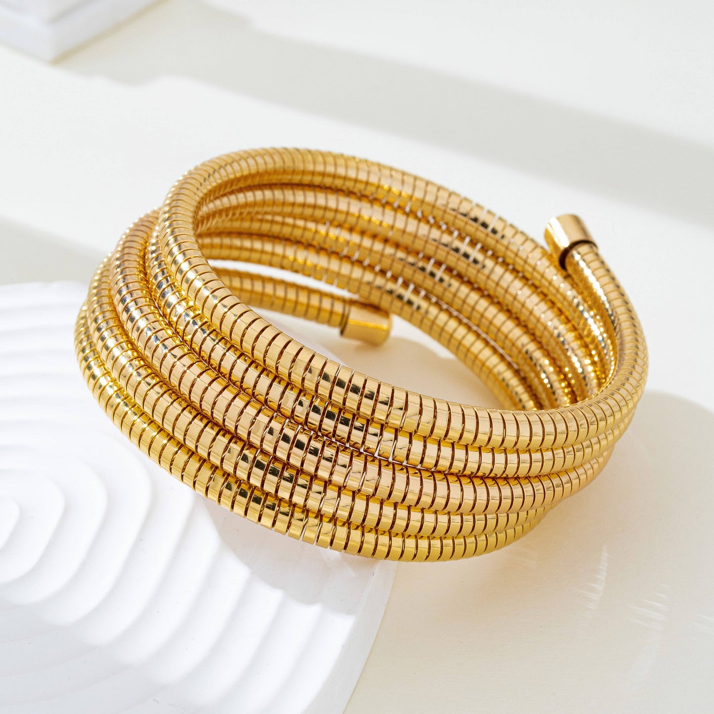 Flexible Coil Bracelet