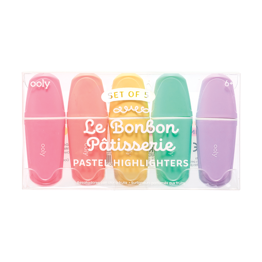 Le Bonbon Patisserie Pastel Highlighters - Set of 5