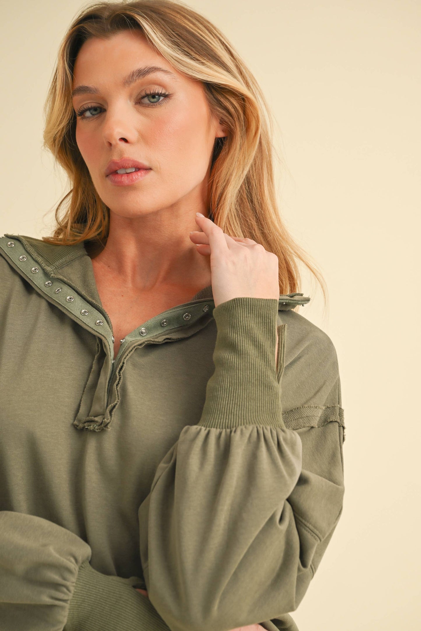 Henley Sweatshirt
