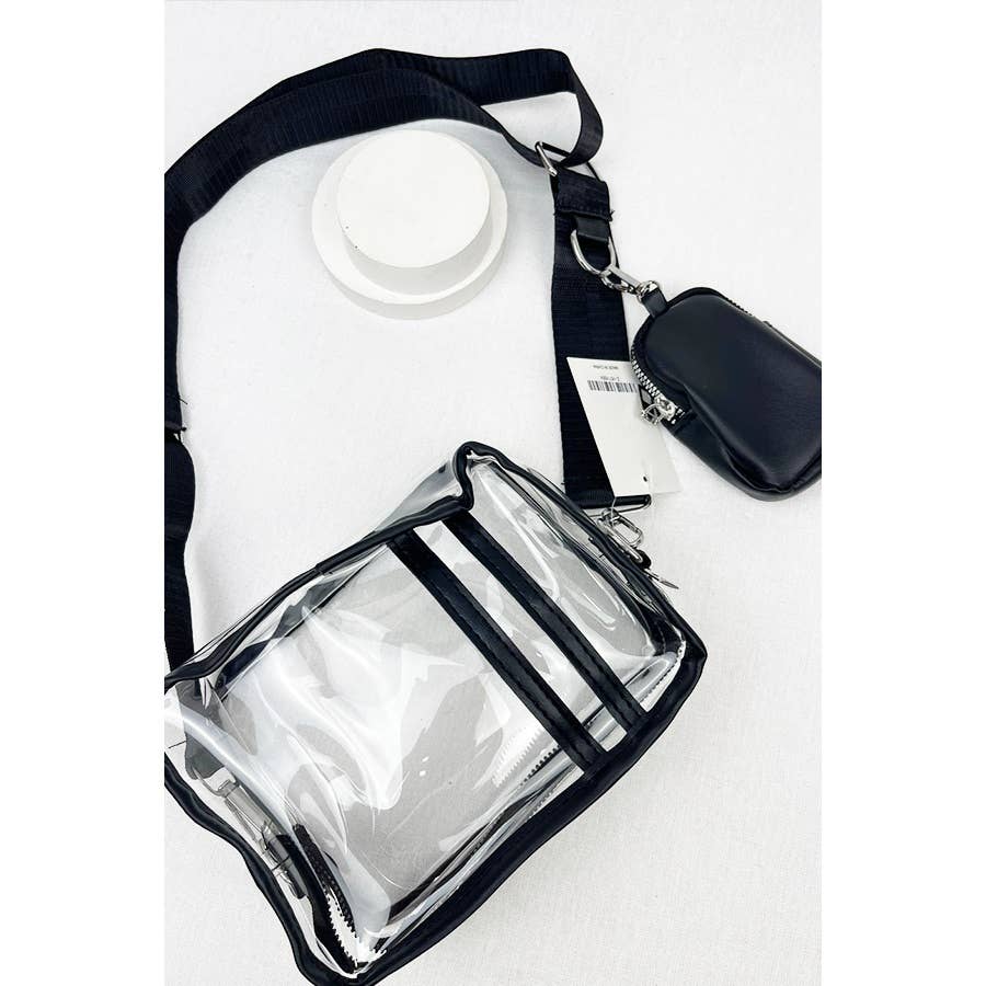 Clear Bag with Coin Purse