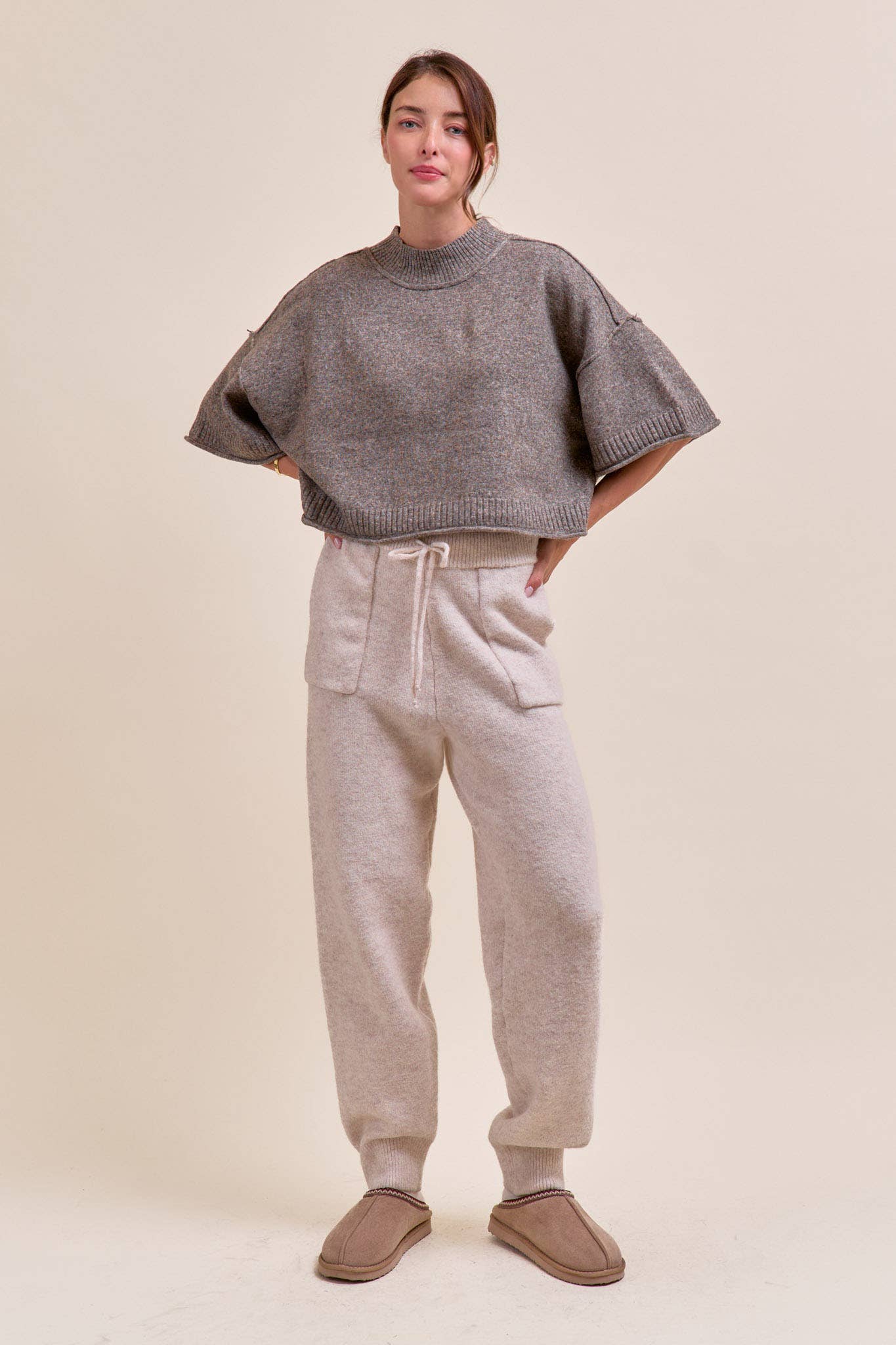 Marley Knit Short Sleeve Sweater