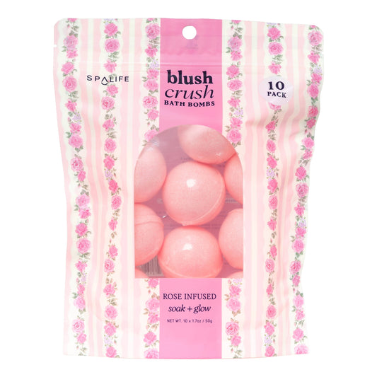 Valentine’s Blush Crush Bath Bombs – 10 Pack