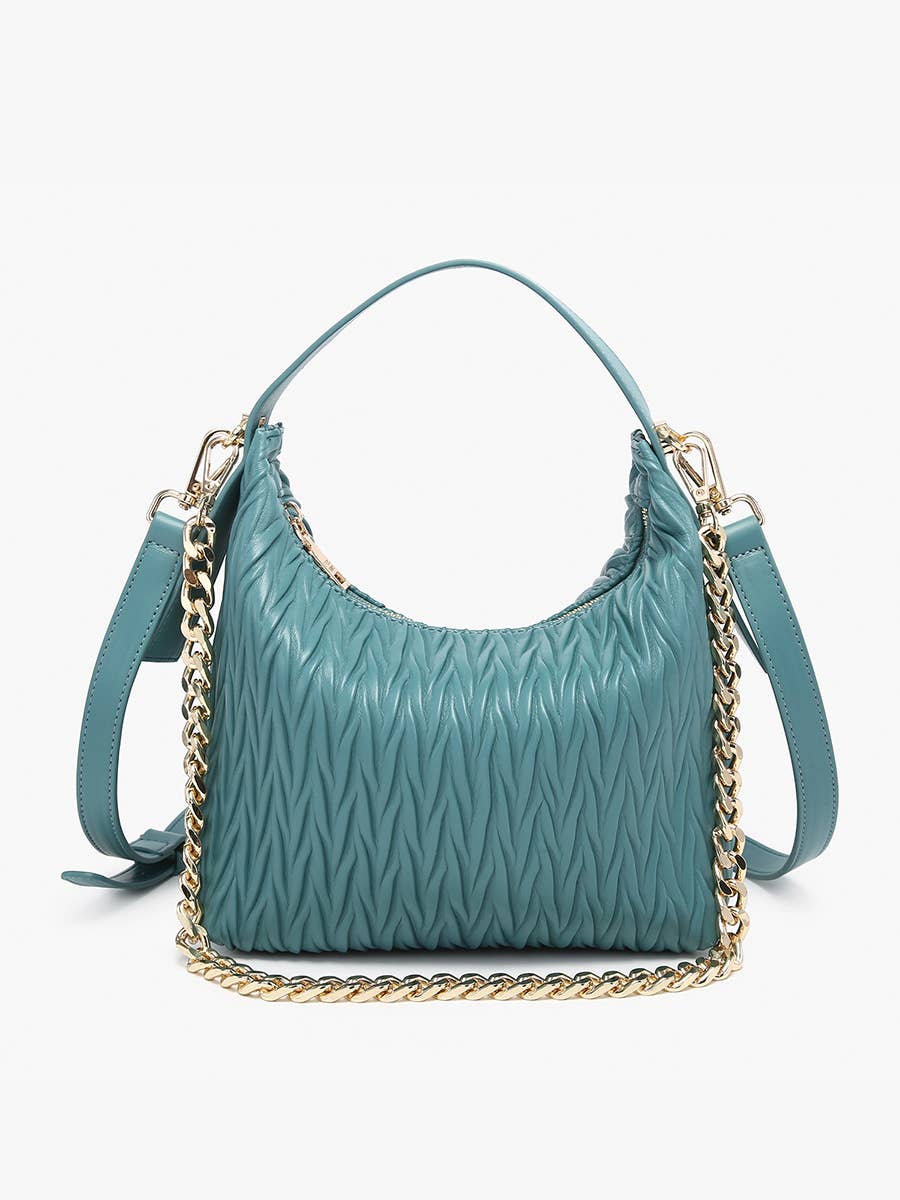 Brenna Matelassé Shoulder Bag – Vegan Leather Bag