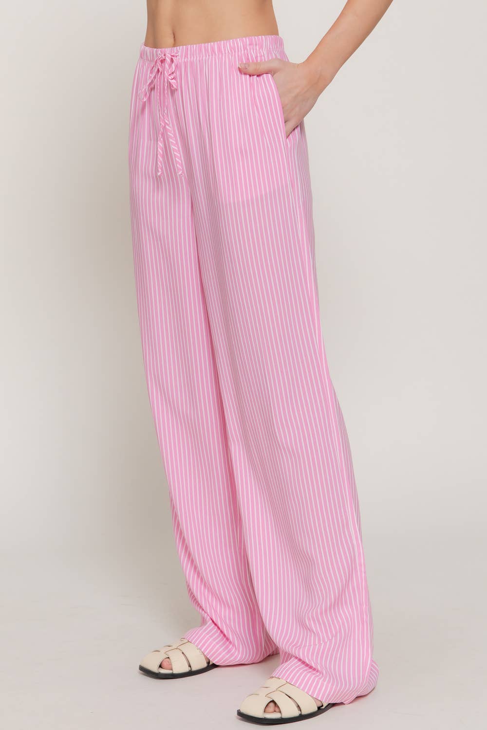 Stripe Boxer Pants