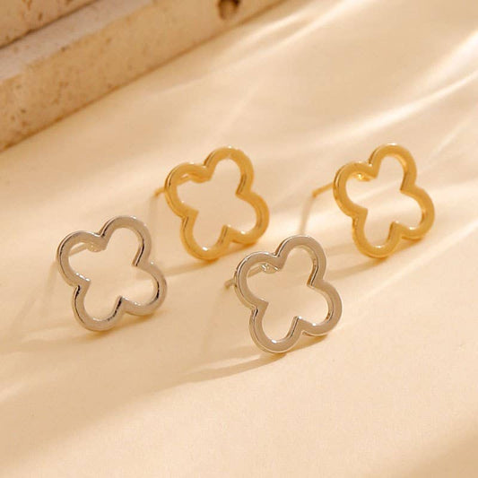 Waterproof Clover Studs