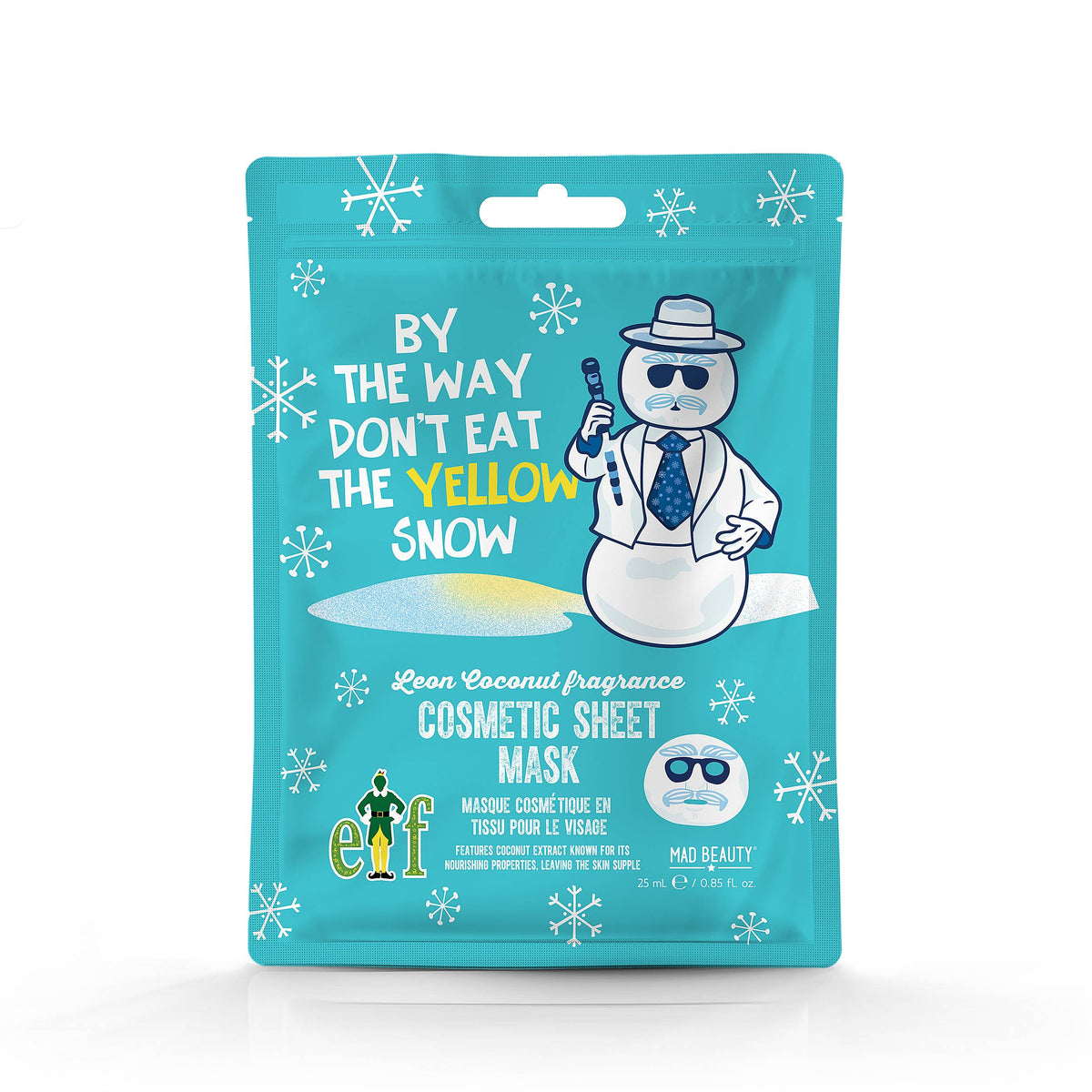 Elf Snow Man Sheet Mask Warner Bros