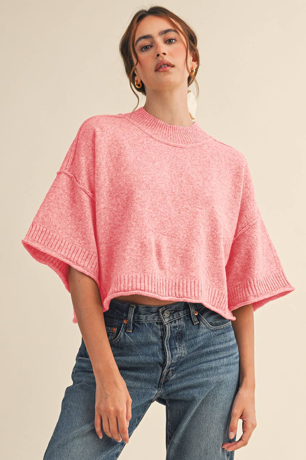 Marley Knit Short Sleeve Sweater