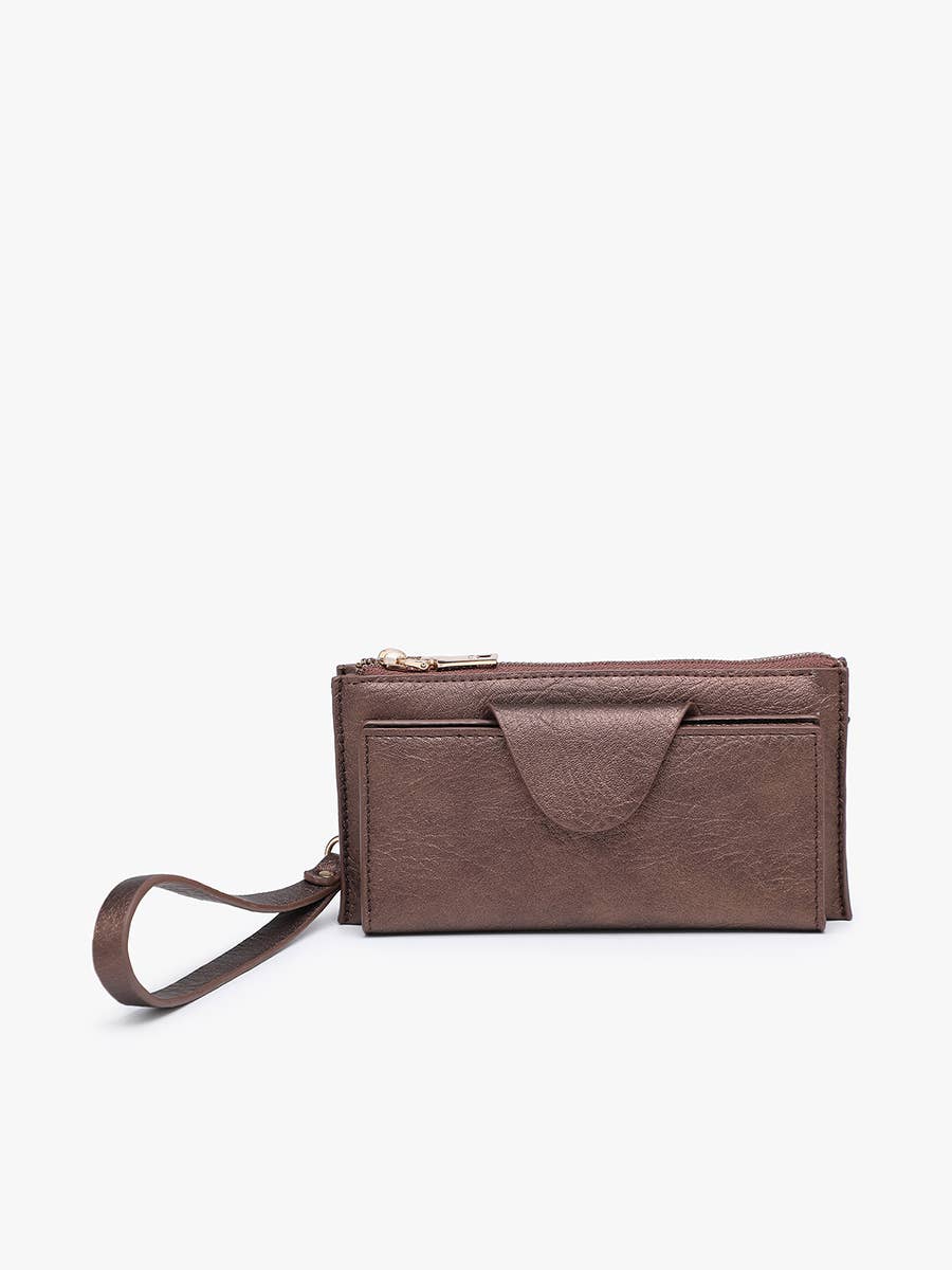 Kyla RFID Wallet w/ Snap Closure