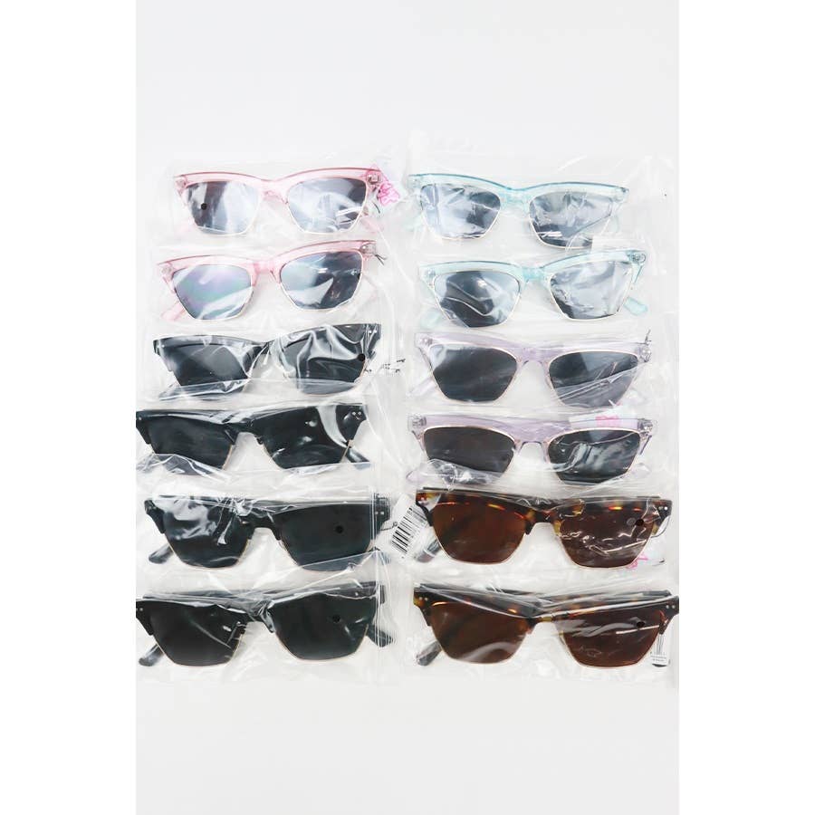 Classic Rectangular Sunglasses