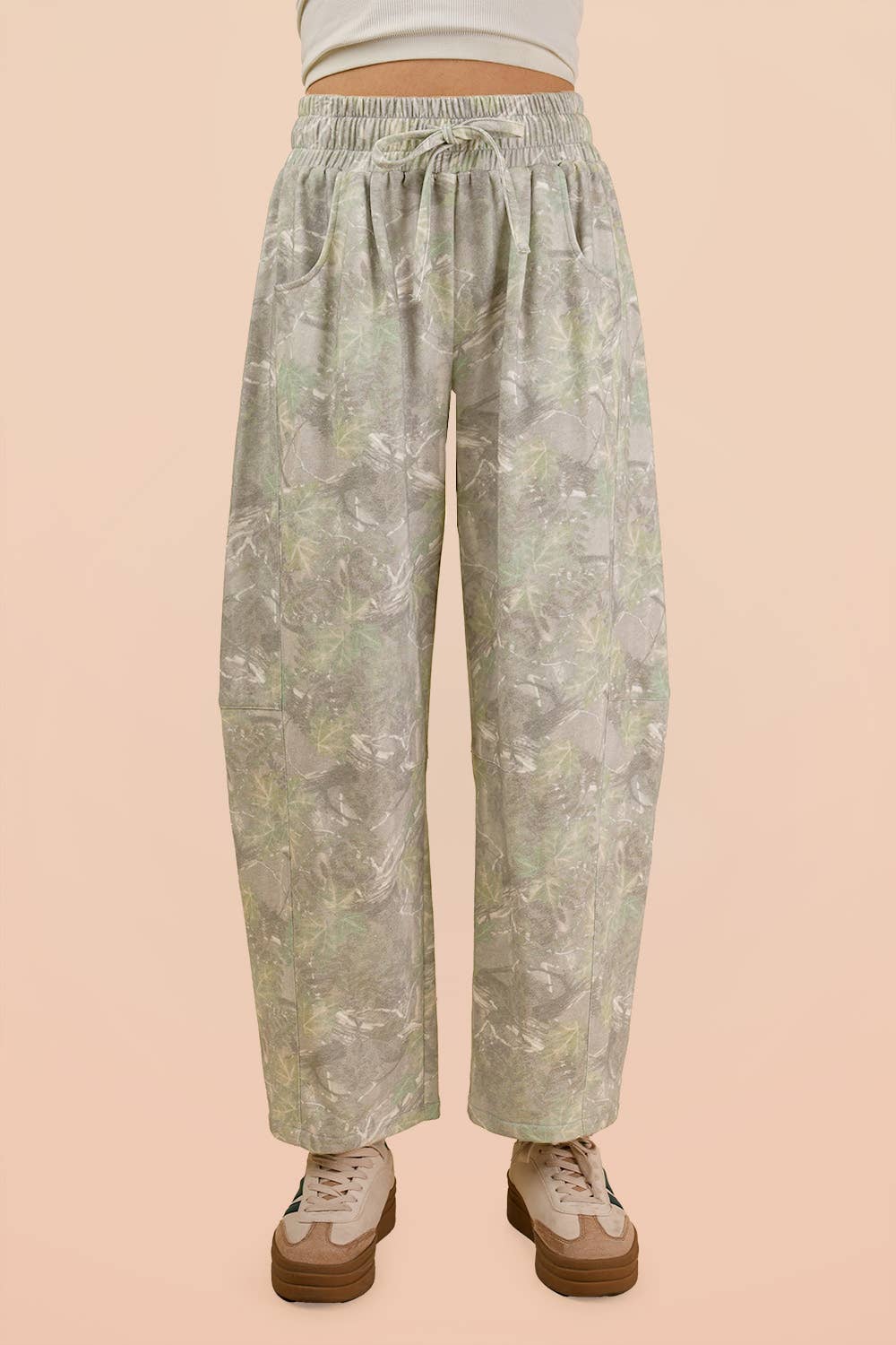 Camo Barrel Pants