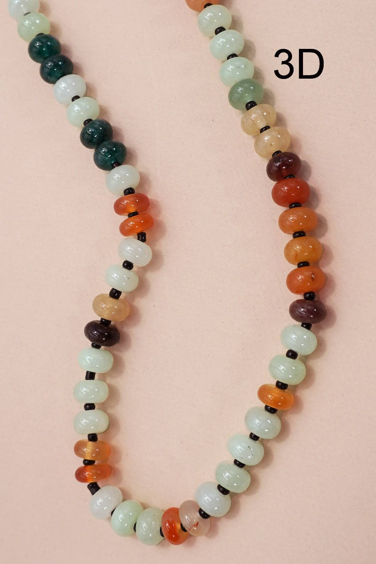 Emmy Glass Bead Necklace
