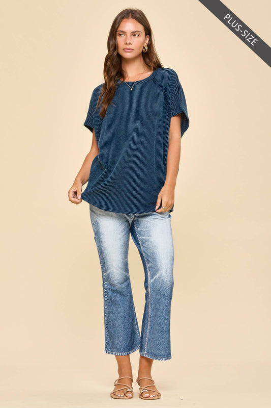 Relaxed Style Knit Top